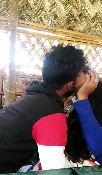 Desi Couple Kissing in Tea Shop