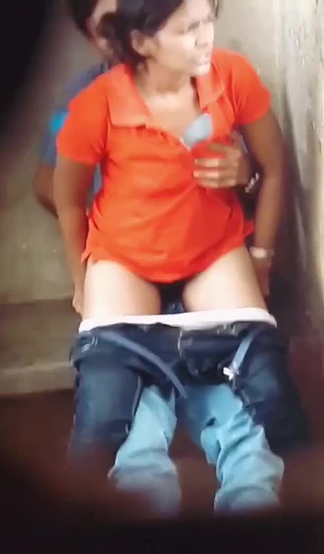 Indian couple outdoor hidden cam