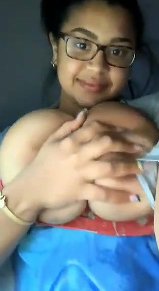 Super busty college girl MMS video