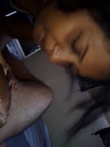 Indian wife cum facial for the first time
