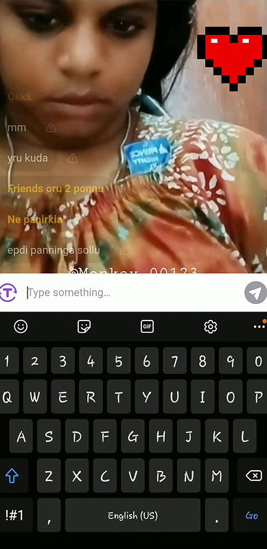 Pavi chamet Tamil boob show