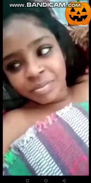 Cute Tamil Girl Showing For Boyfriend