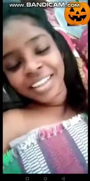 Cute Tamil Girl Showing For Boyfriend