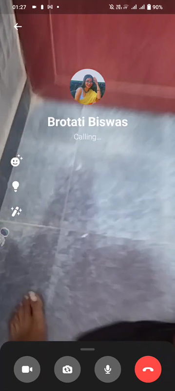 Glasses Girl Showing Boobs