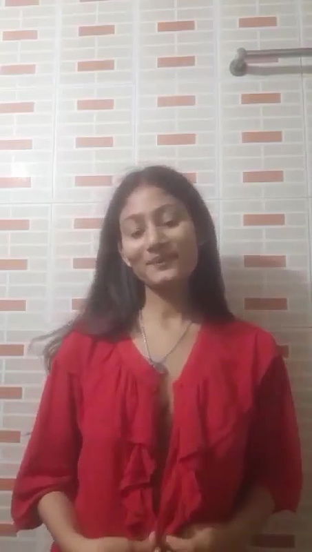 Young desi cutie striptease shows her lovely untouched nude body P4