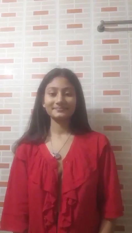 Young desi cutie striptease shows her lovely untouched nude body P4