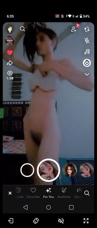 Skinny Girl Showing For Boyfriend 1