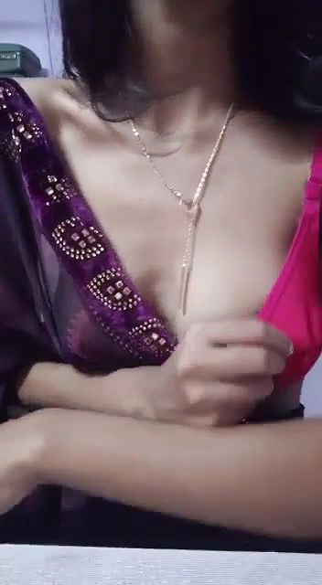 Slim Indian Girl Showing Assets