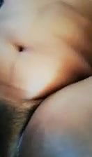 Hairy Tamil pussy fucking session with her boyfriend