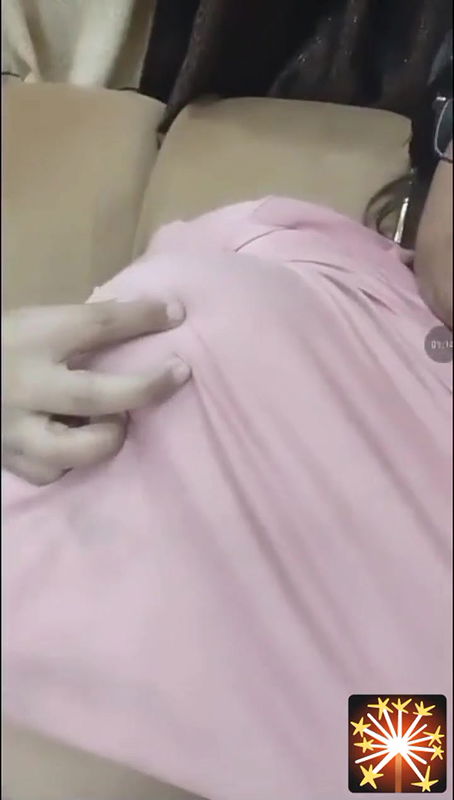 Busty Glasses Aunty Showing 1