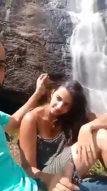 Cute Desi girl sex with her boyfriend in the outdoor