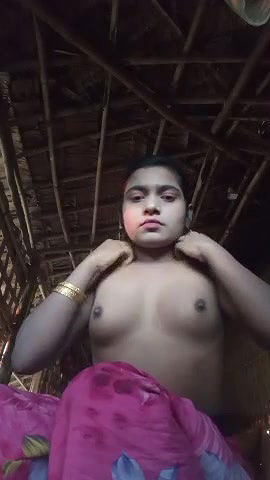 Indian Dehati girl nude selfie video