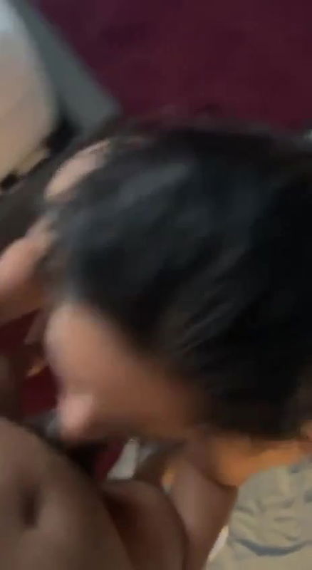 Beautiful Indian Babe Giving Blowjob