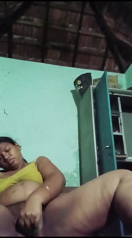 masturbating south indian aunty with face cream bottle