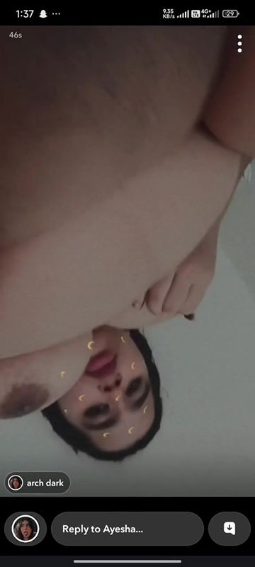 Horny Chubby Indian GF Pressing Boobs Showing Asshole Pussy 1