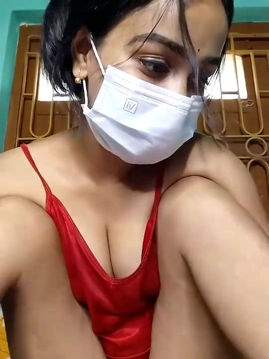 Sexy Mask Girl Teasing