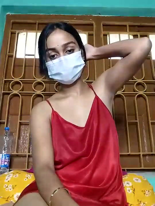 Sexy Mask Girl Teasing