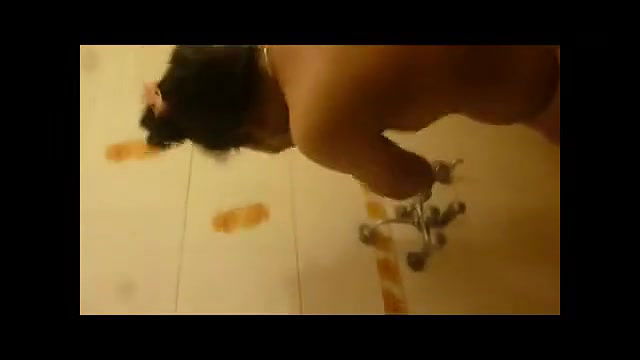 Indian GF Taking Shower After Rough Sex