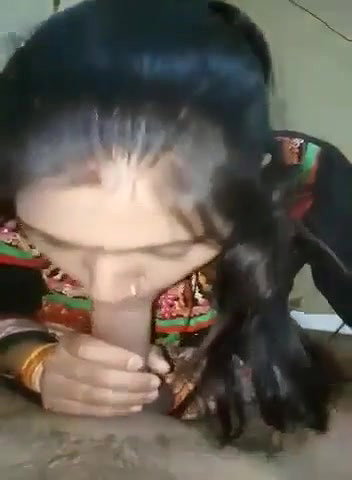 married bhabhi blowing