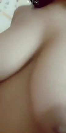 Bangladeshi Cute Girl Playing With Her Boobies