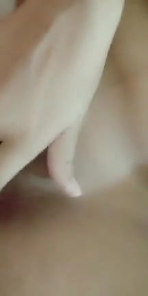 Bangladeshi Cute Girl Playing With Her Boobies