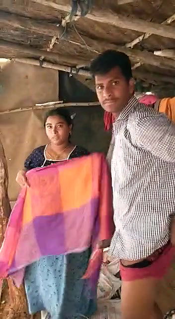 Indian couple caught fucking