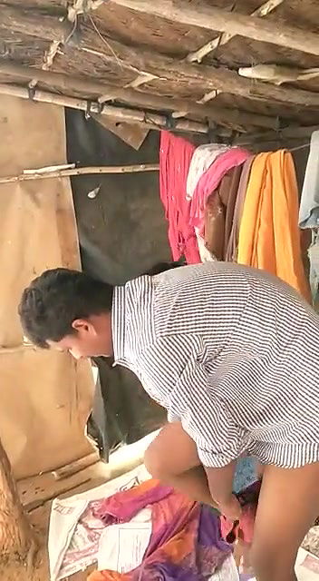 Indian couple caught fucking