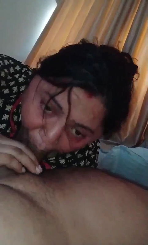 Mature wife blowjob to her husband