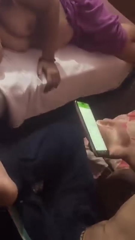 Careless Mom Lying Freely On Bed With Open Boobs Secretly Recorded