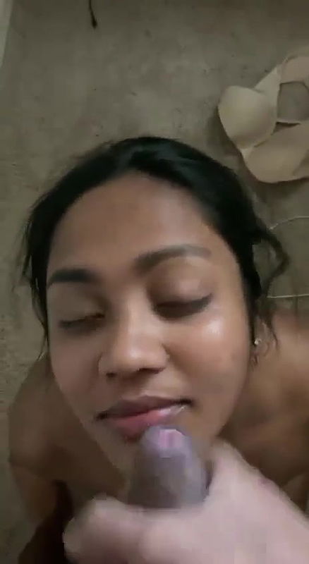 Horny Indian Girl Sucking Dick Taking Cum On Face  Mouth 2