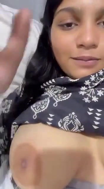 sexy cute girl round boobs show