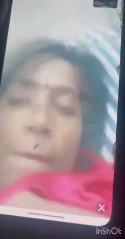 trichy shantha aunty boobs show