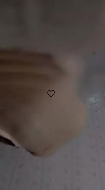 young girl show under bathing shower