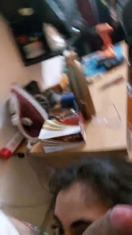 beautiful sexy indian horny gf sucking cock balls