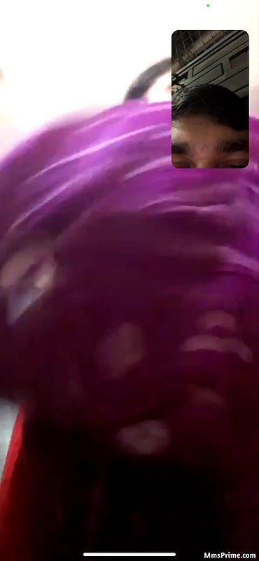 cute dress change on video call