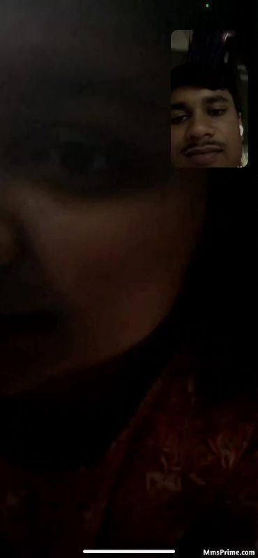 cute dress change on video call