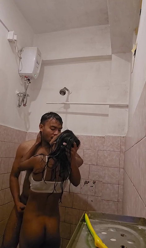 desi horny couple fucking in bathroom shower