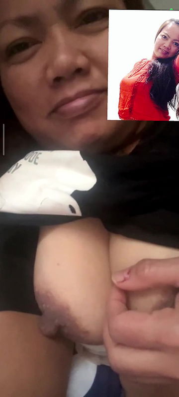 Nepal aunty boobs show on video call