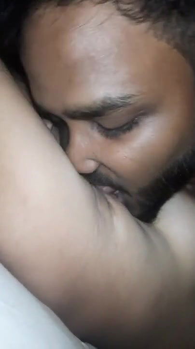 sexy couples boobs suck and armpit lick by husband