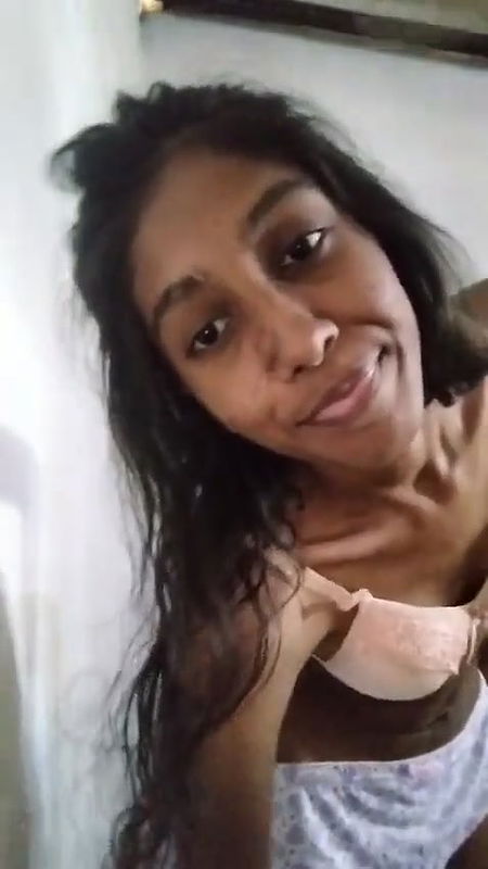 skinny beautiful shy cute lankan girl slowly dancing stripping and showing her nudes