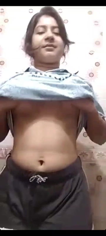 Bengali Sexy Girl Showing Pressing Her Boobs 02