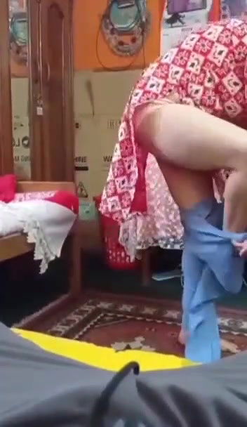 Tanker Mom Changing Clothes In Front Of Her Son 012