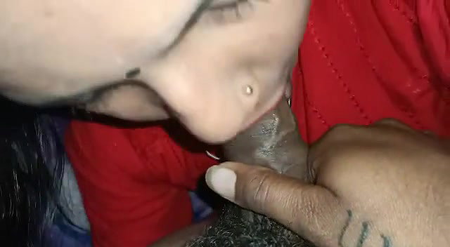 wife blowing hubby