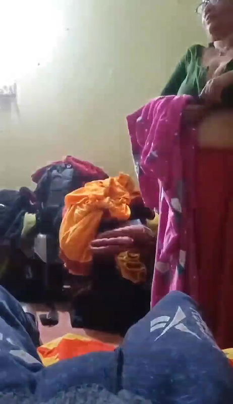 Tanker Mom Changing Clothes In Front Of Her Son 09