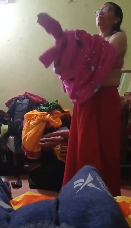 Tanker Mom Changing Clothes In Front Of Her Son 09