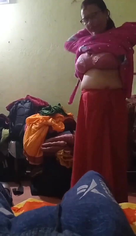 Tanker Mom Changing Clothes In Front Of Her Son 09