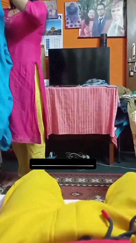 Tanker Mom Changing Clothes In Front Of Her Son 006