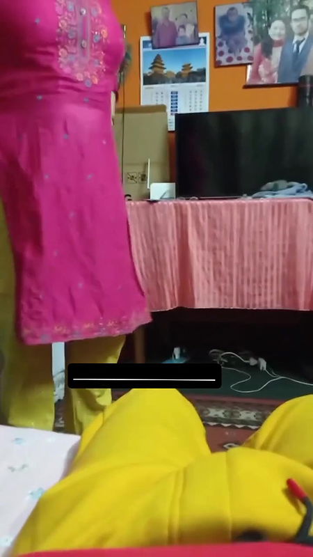 Tanker Mom Changing Clothes In Front Of Her Son 006