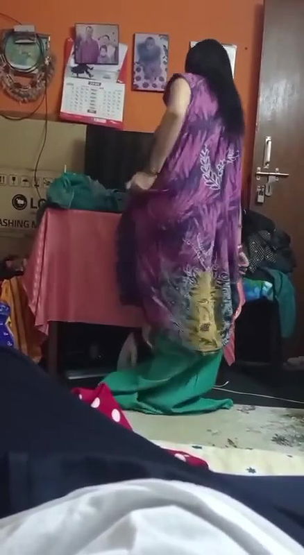 Tanker Mom Changing Clothes In Front Of Her Son 015