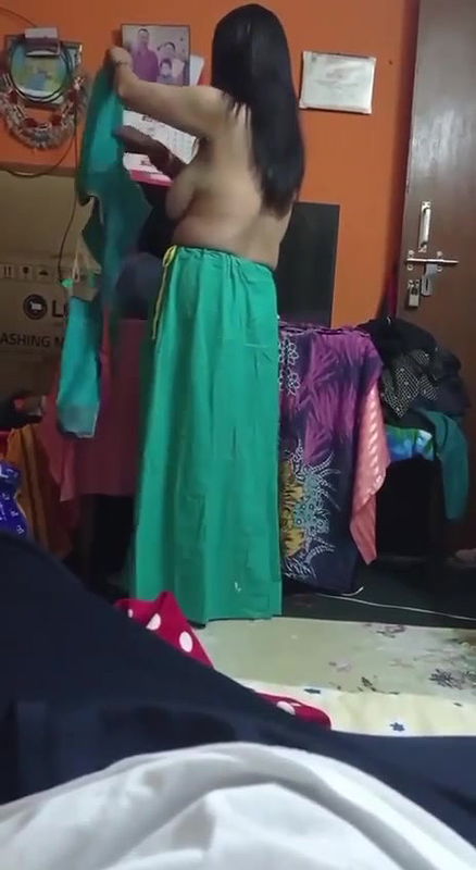 Tanker Mom Changing Clothes In Front Of Her Son 015